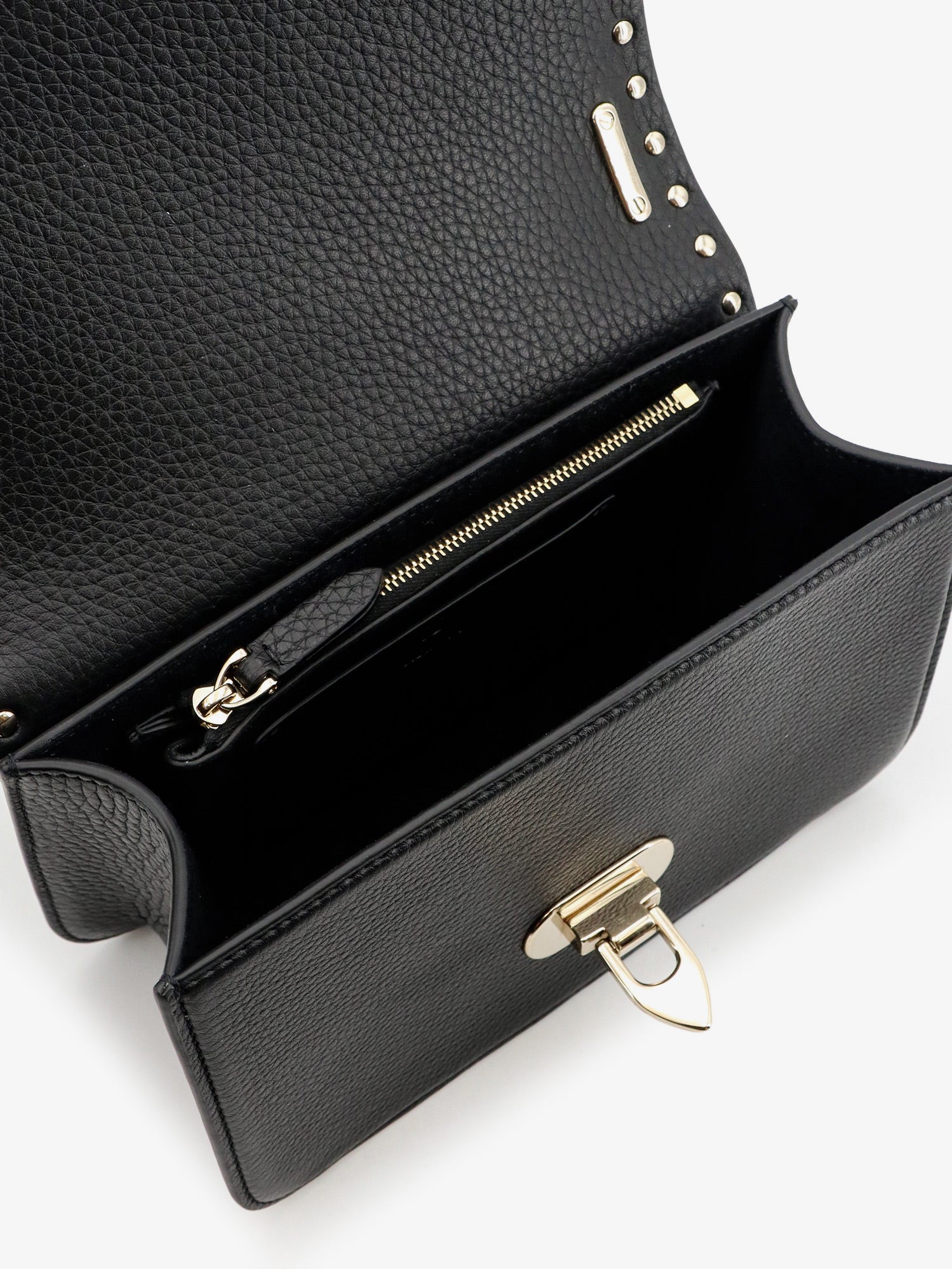 Valentino Garavani Women Rockstud Leather Crossbody Bag With Stud Detail
