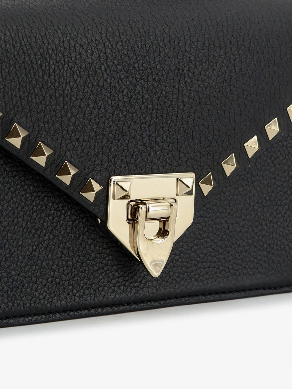 Valentino Garavani Women Rockstud Leather Crossbody Bag With Stud Detail