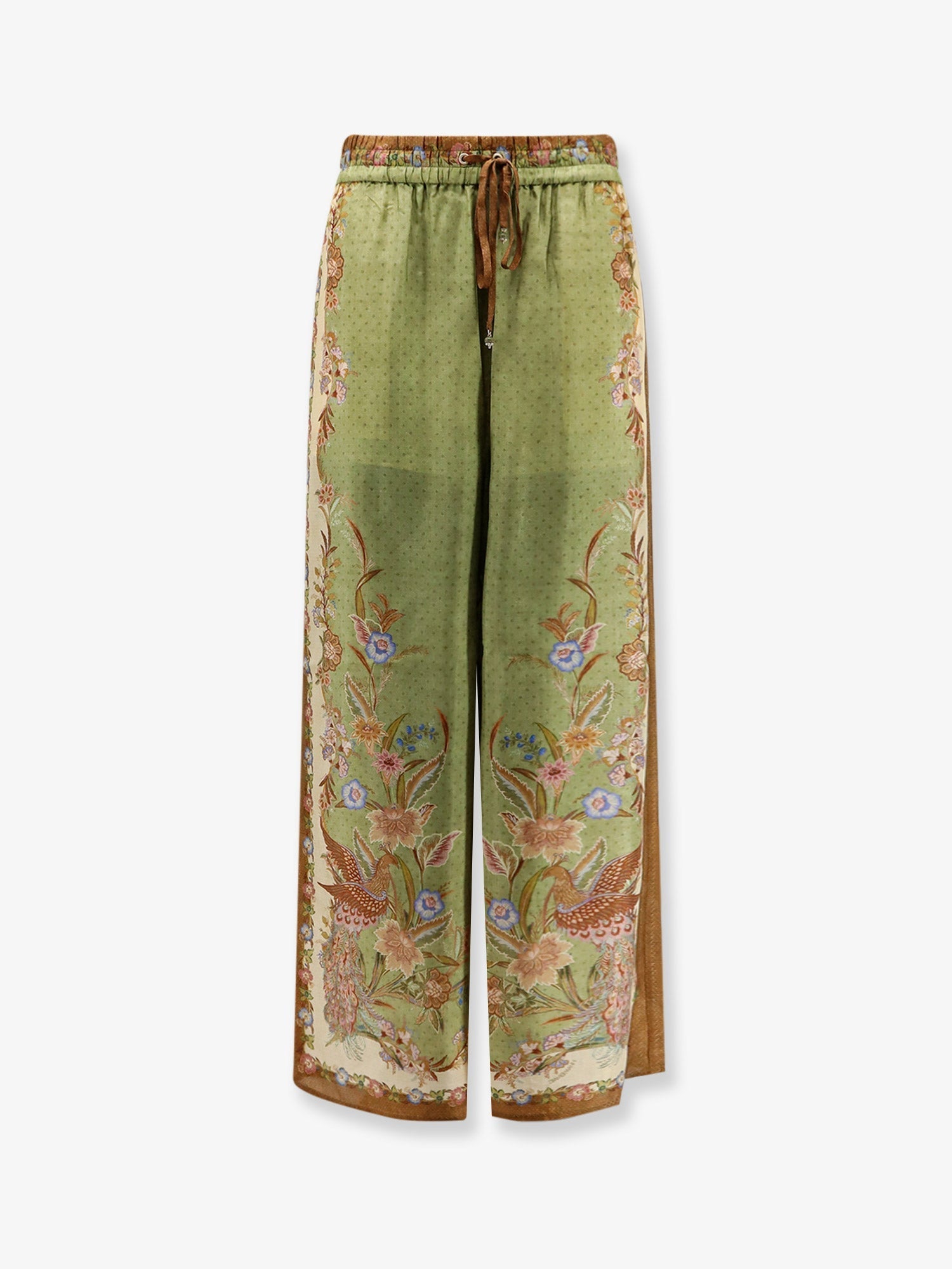 Zimmermann Women Indra Silk Trousers