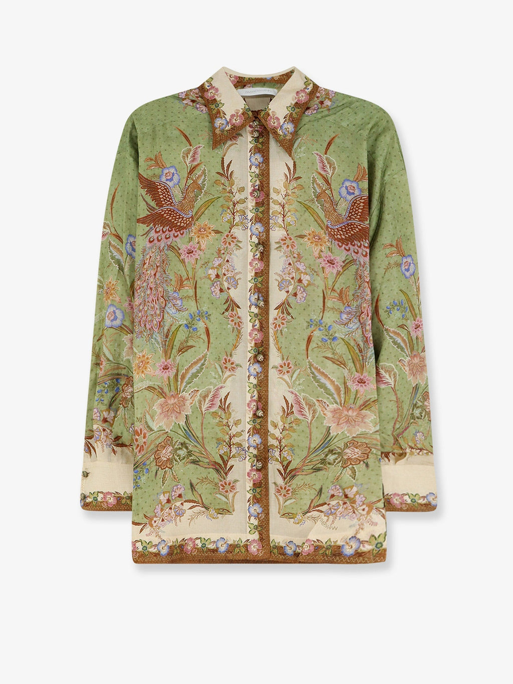 Zimmermann Women Indra Silk Shirt