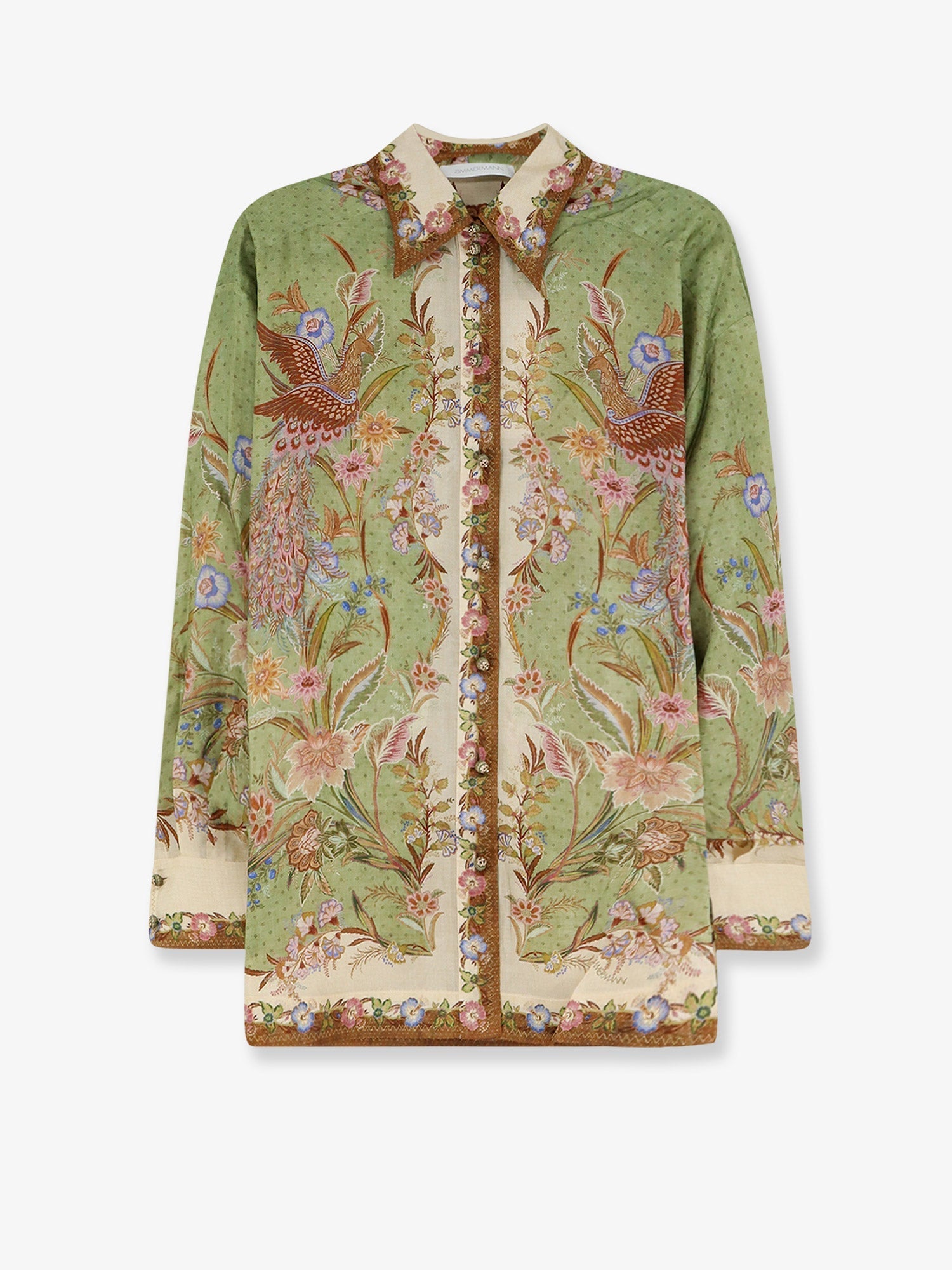 Zimmermann Women Indra Silk Shirt