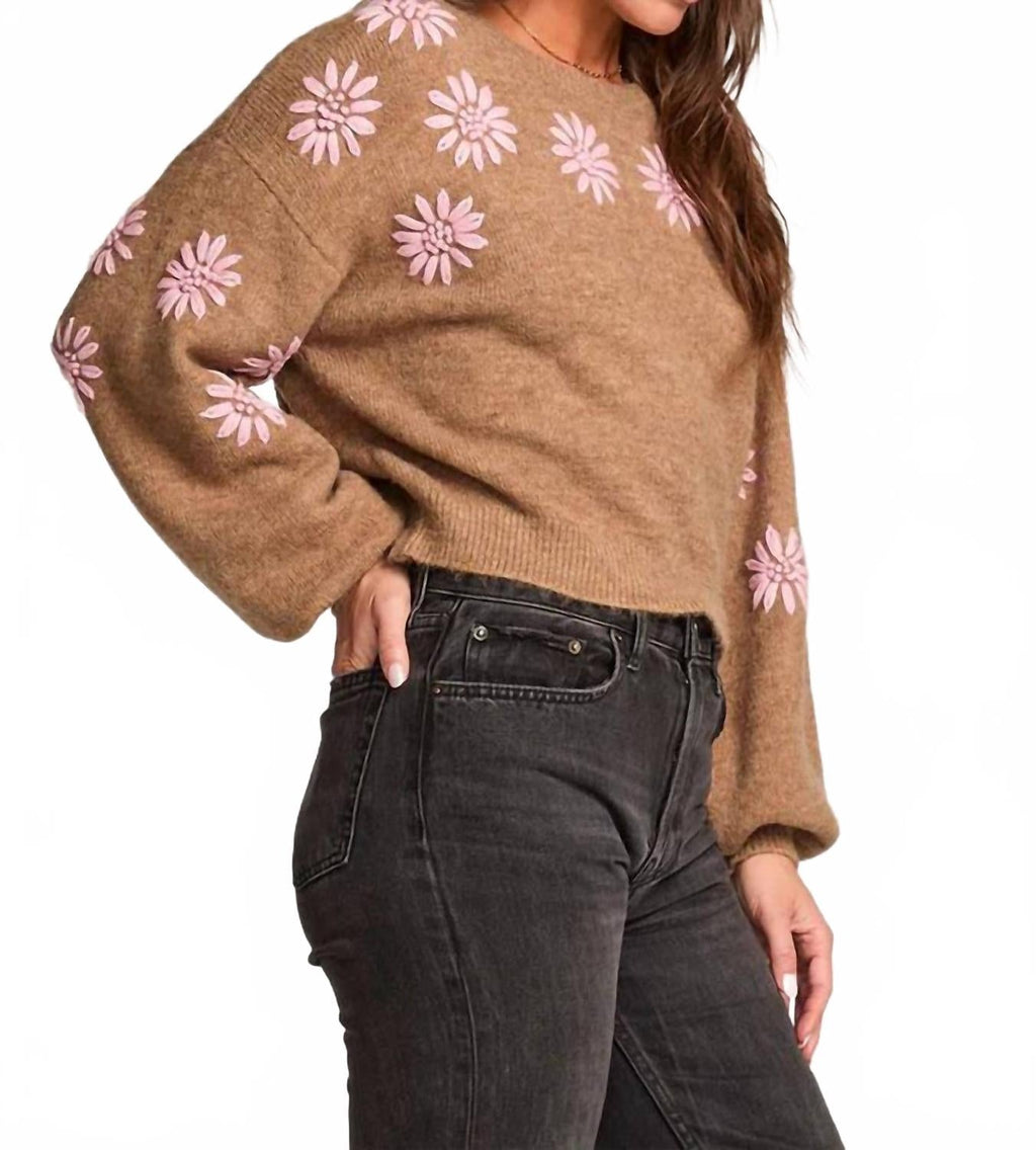 Mimi Sweater In Chai