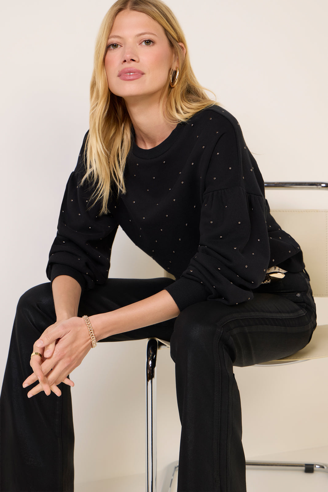 Women's Tori Studded Sweatshirt