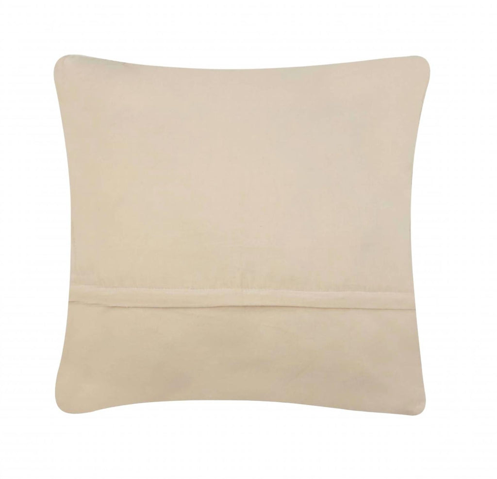Have All The Fun Hook Pillow In White Multi