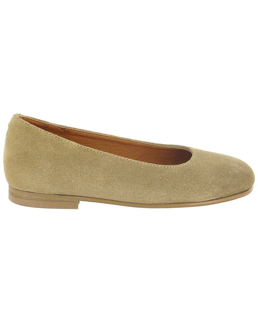 Atlanta Mocassin Leather Suede Ballerinas