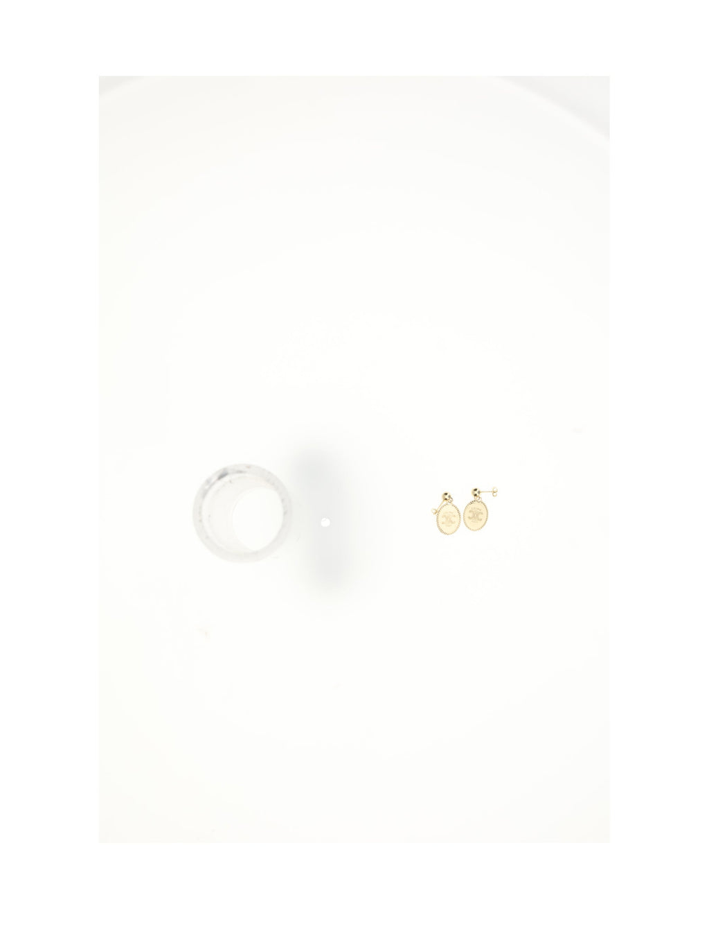 Celine Women Medal Earrings