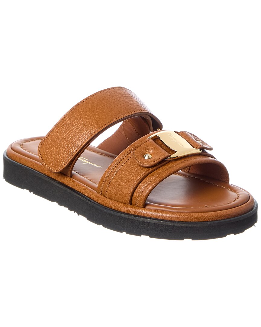 Ferragamo Kamy Leather Sandal