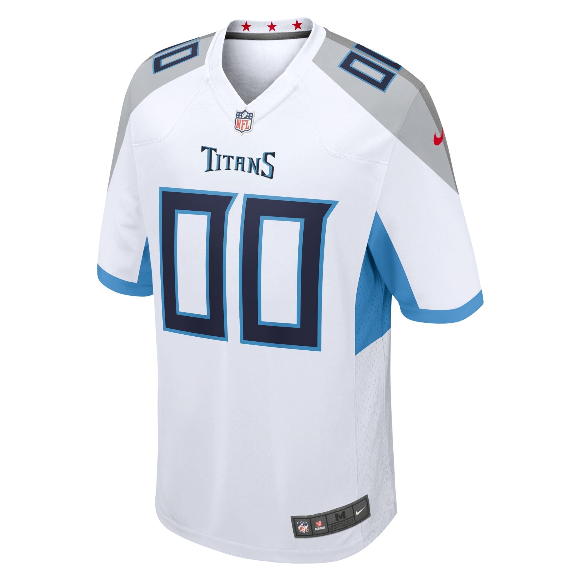 Tennessee Titans White Custom Game Jersey