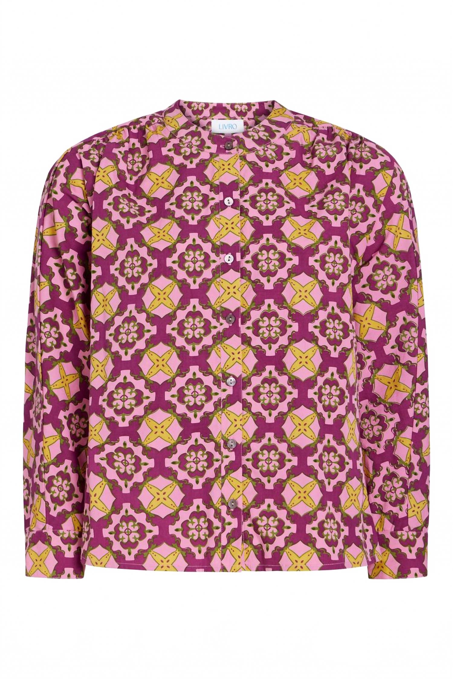 Zanzibar Bradley Shirt In Purple