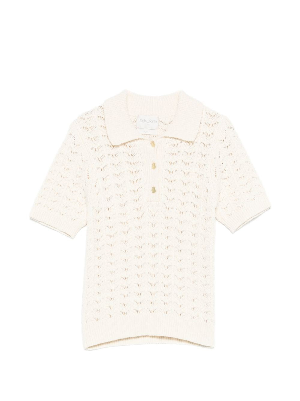 Forte_Forte Women Elegant Polo Shirt