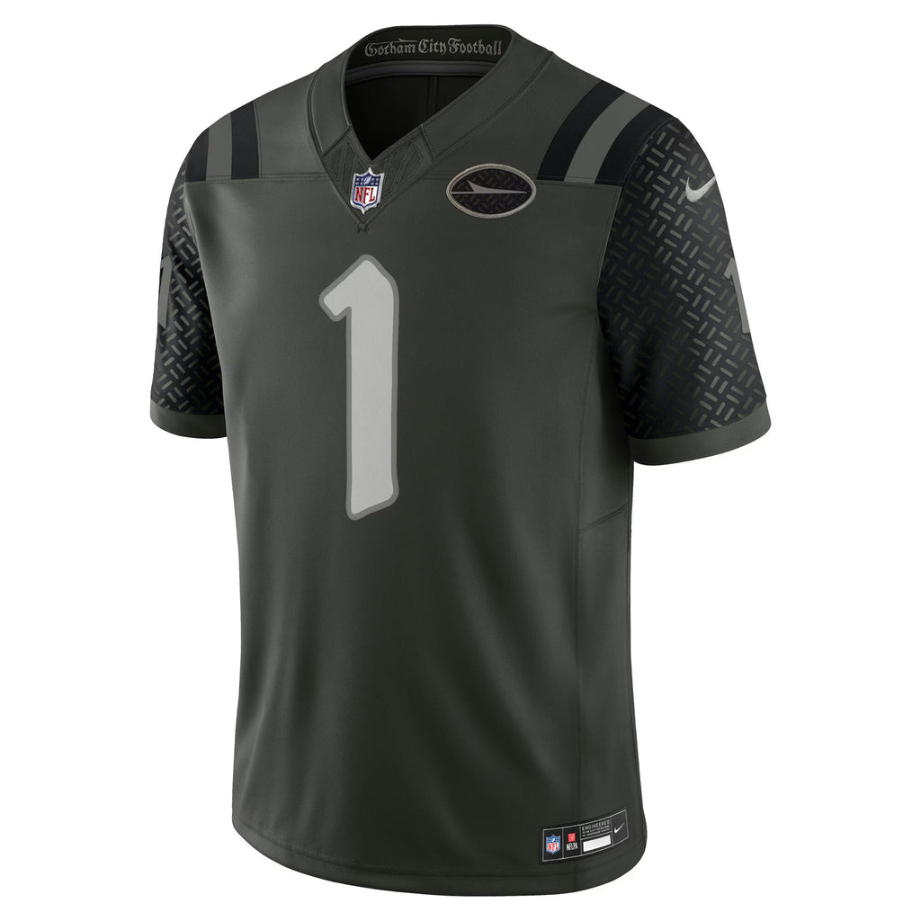 New York Jets Ahmad Sauce Gardner Gotham Green 2025 Rivalries Collection Limited Jersey