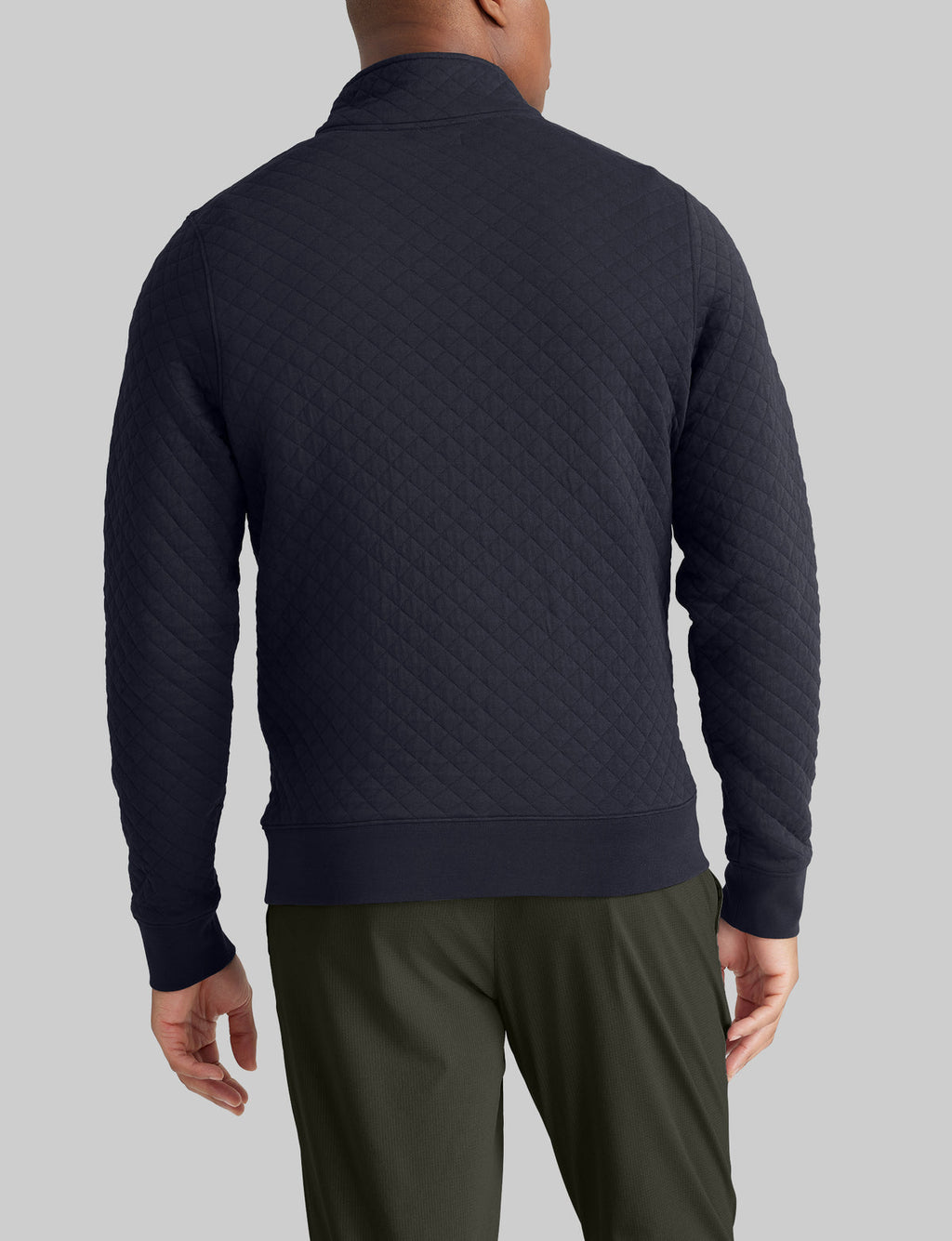 Men's Quilted Quarter Zip