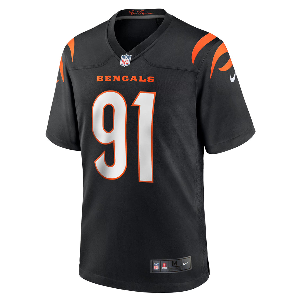 Cincinnati Bengals Trey Hendrickson Black Game Jersey