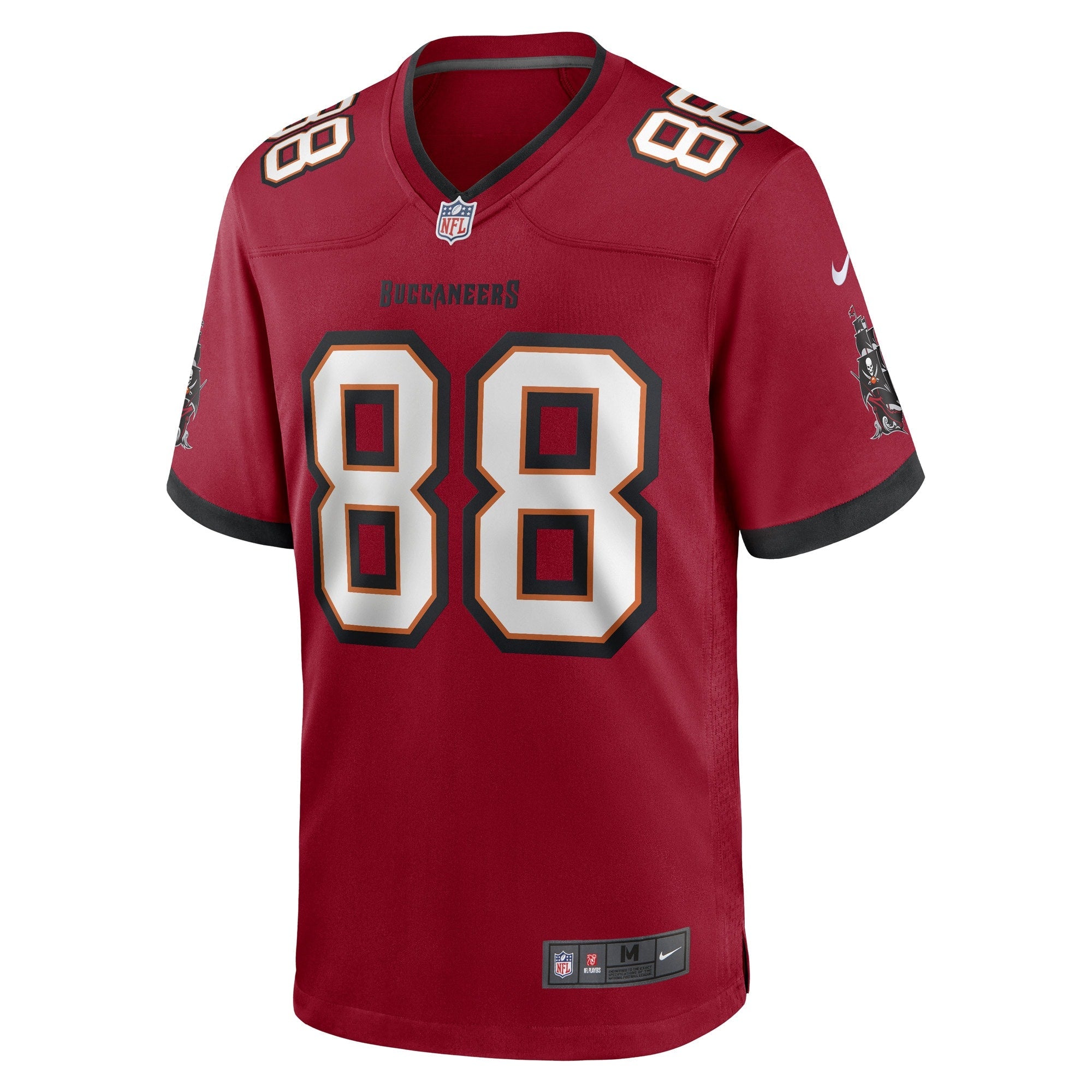 Tampa Bay Buccaneers Cade Otton Red Game Player Jersey