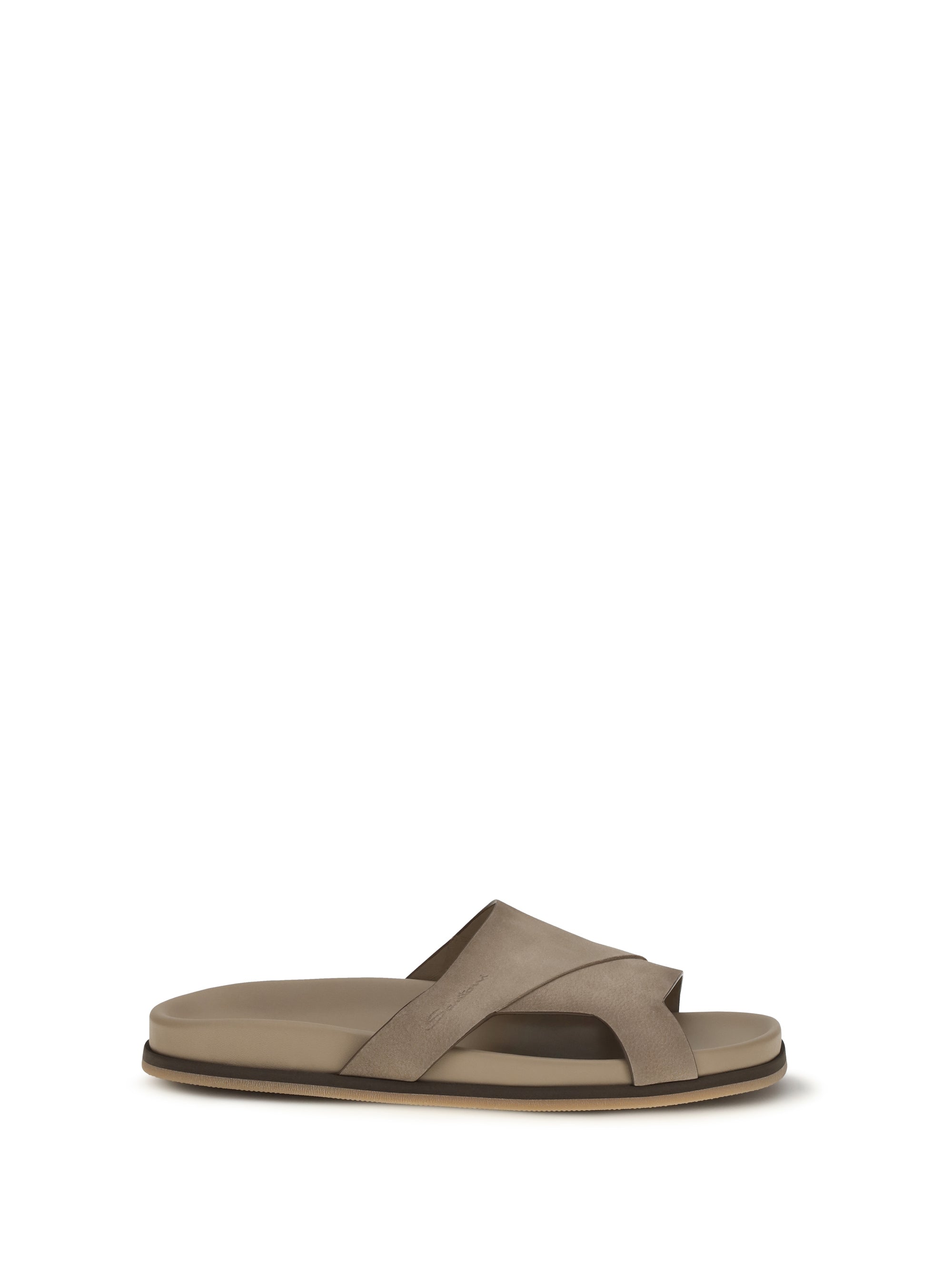 Santoni Men Leather Sandals