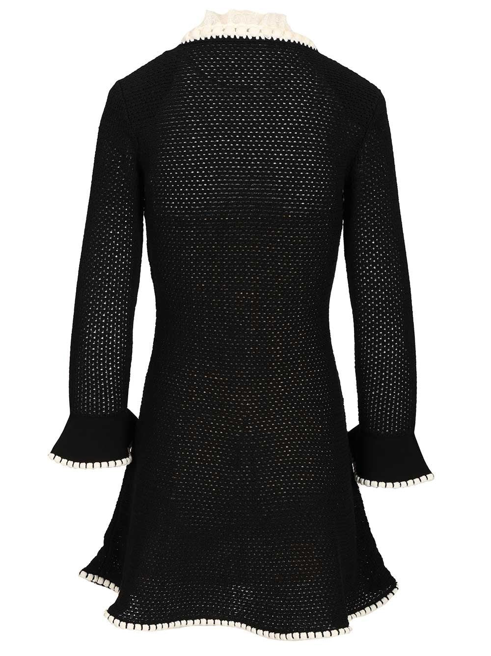 Self-Portrait Women Mini Abito In Maglia