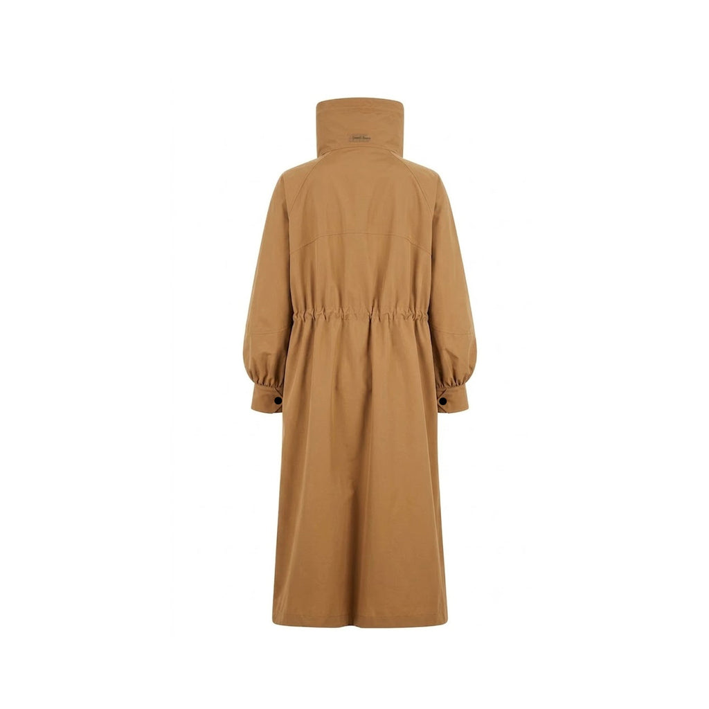 Herno Long Funnel-Neck Trench Coat Women