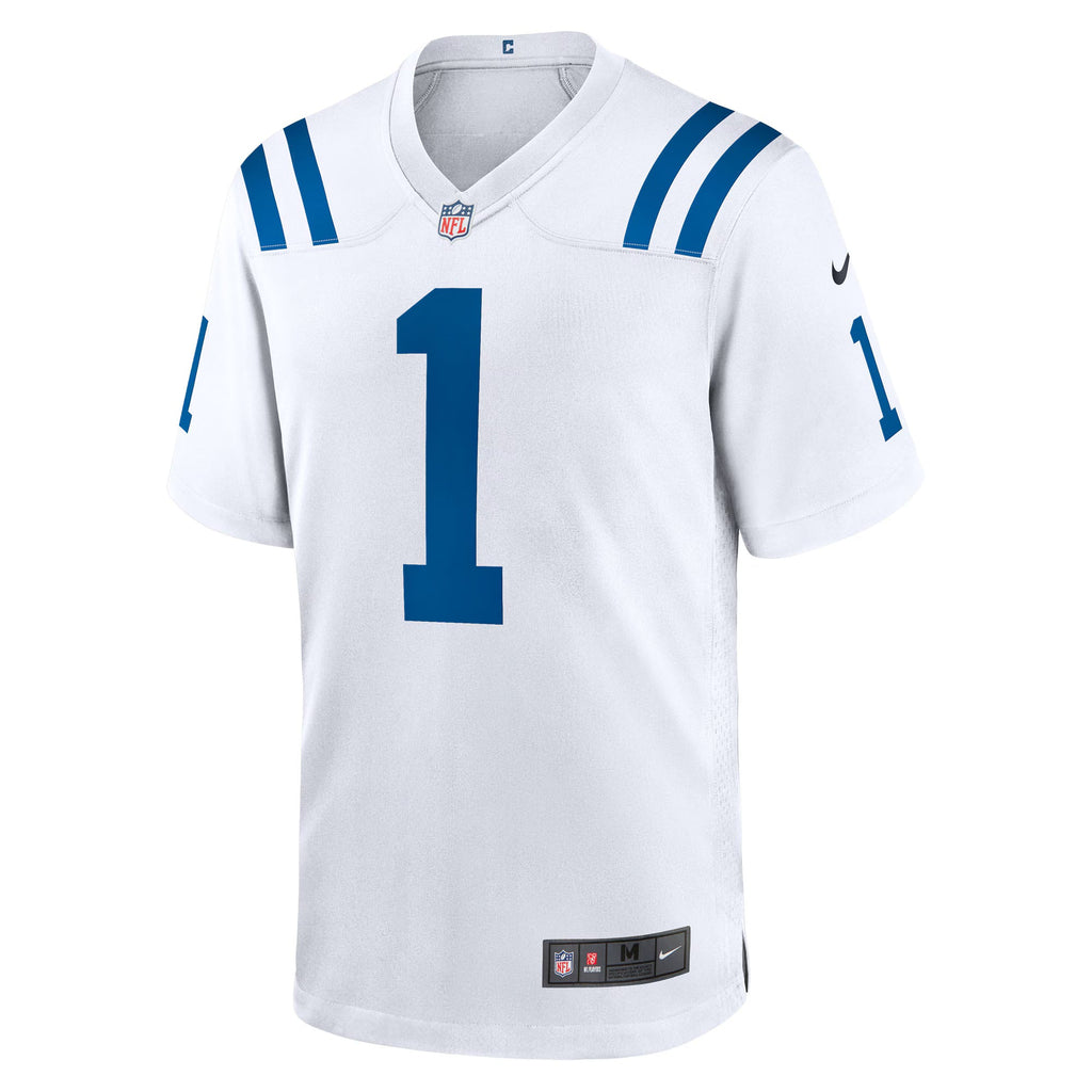 Indianapolis Colts Ahmad Sauce Gardner White Game Jersey