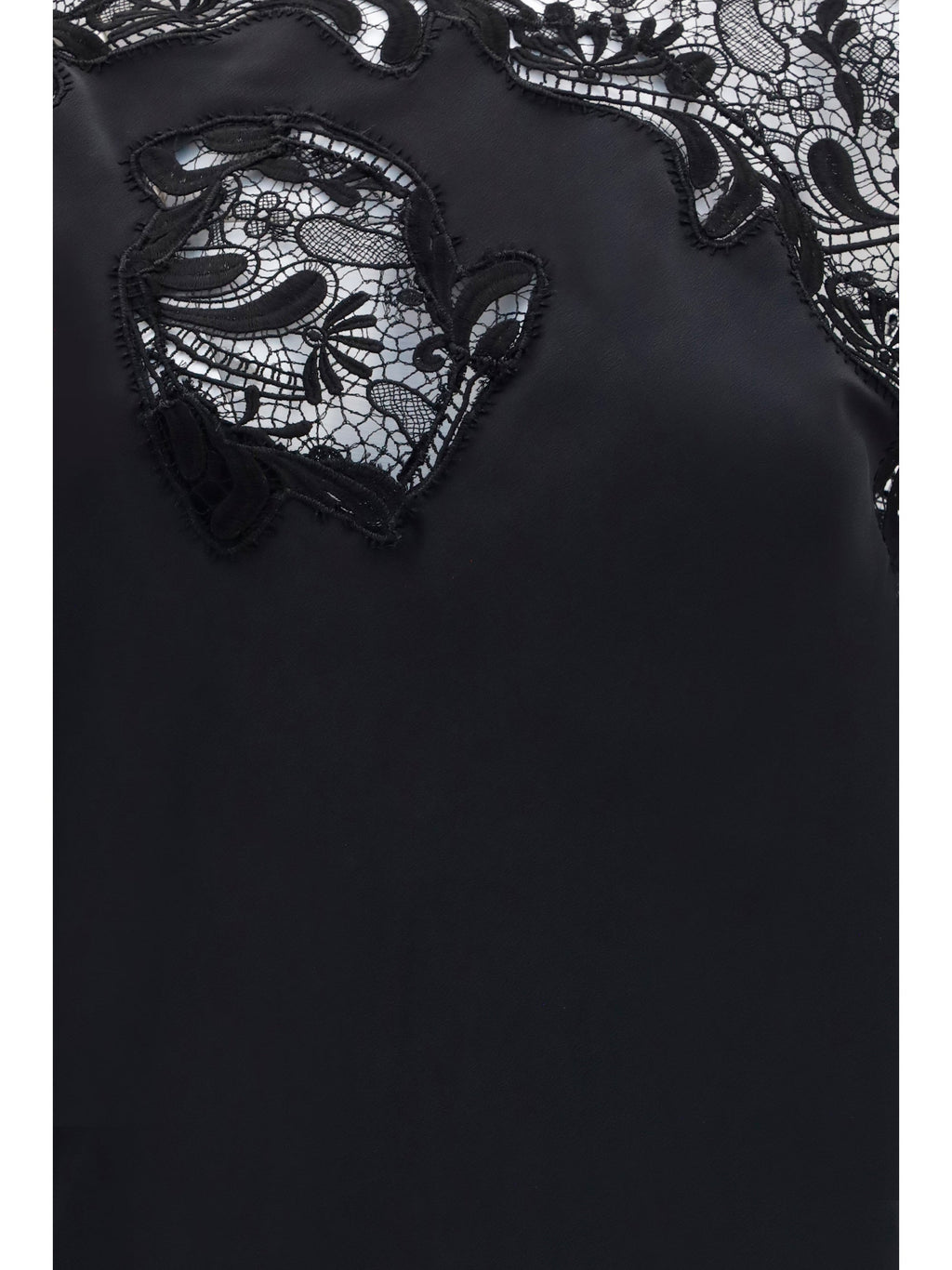 Ferragamo Women Silk Dress With Lace
