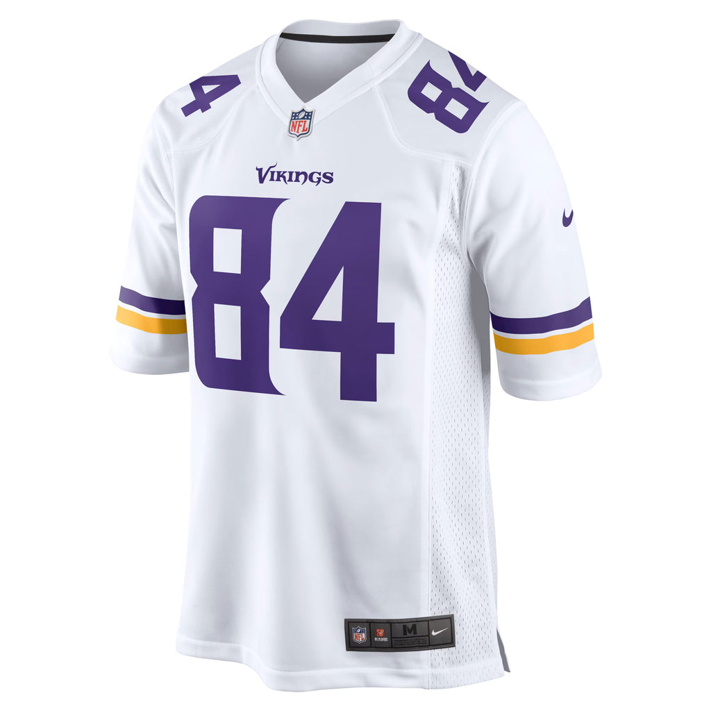 Minnesota Vikings Randy Moss White Retired Player Game Jersey