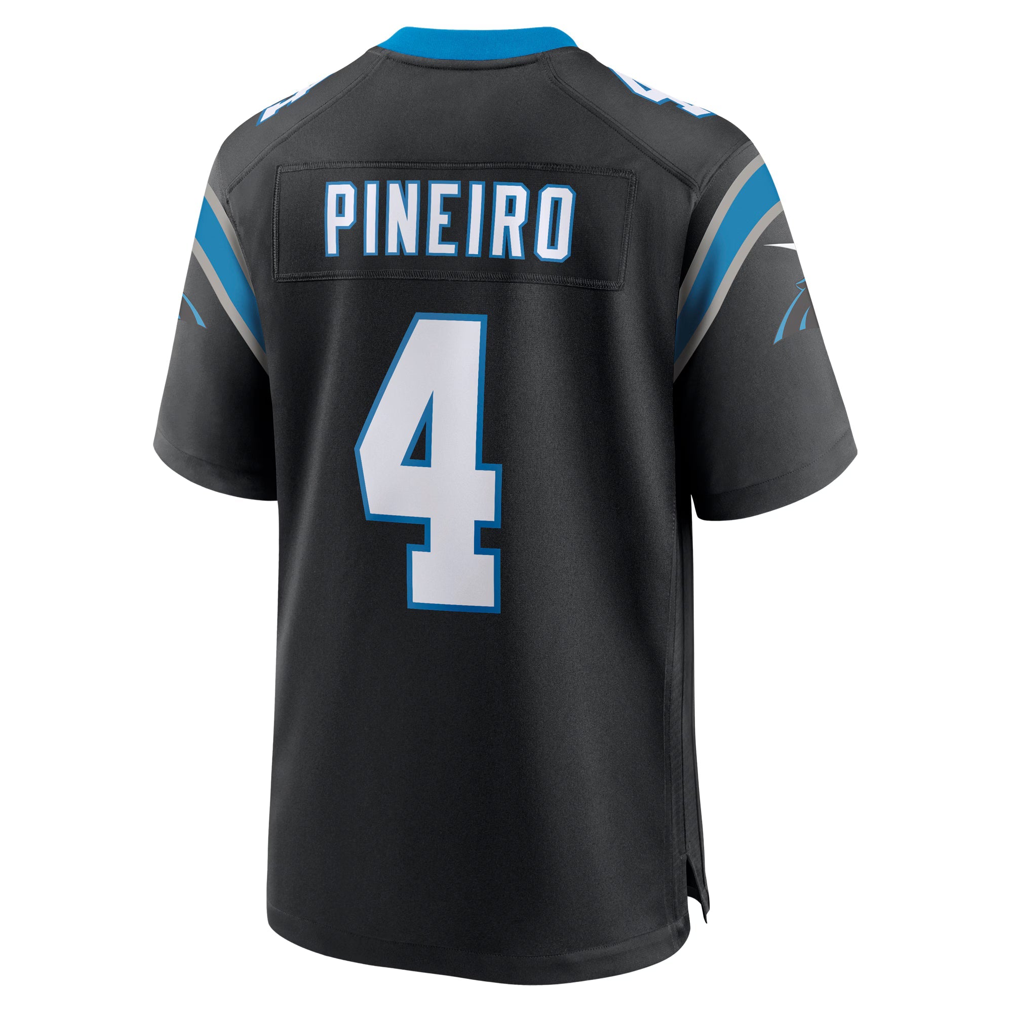 Carolina Panthers Eddy Pineiro Black Team Game Jersey