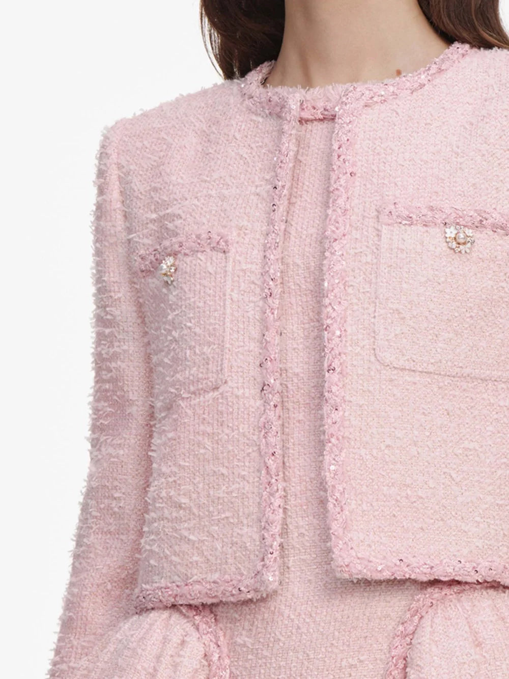 Self-Portrait Women Boucle Jacket