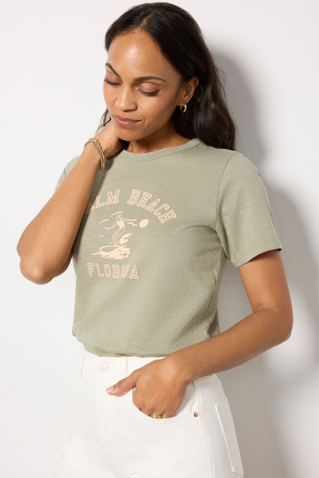 Women's Palm Beach Sunwashed Crew T-Shirt