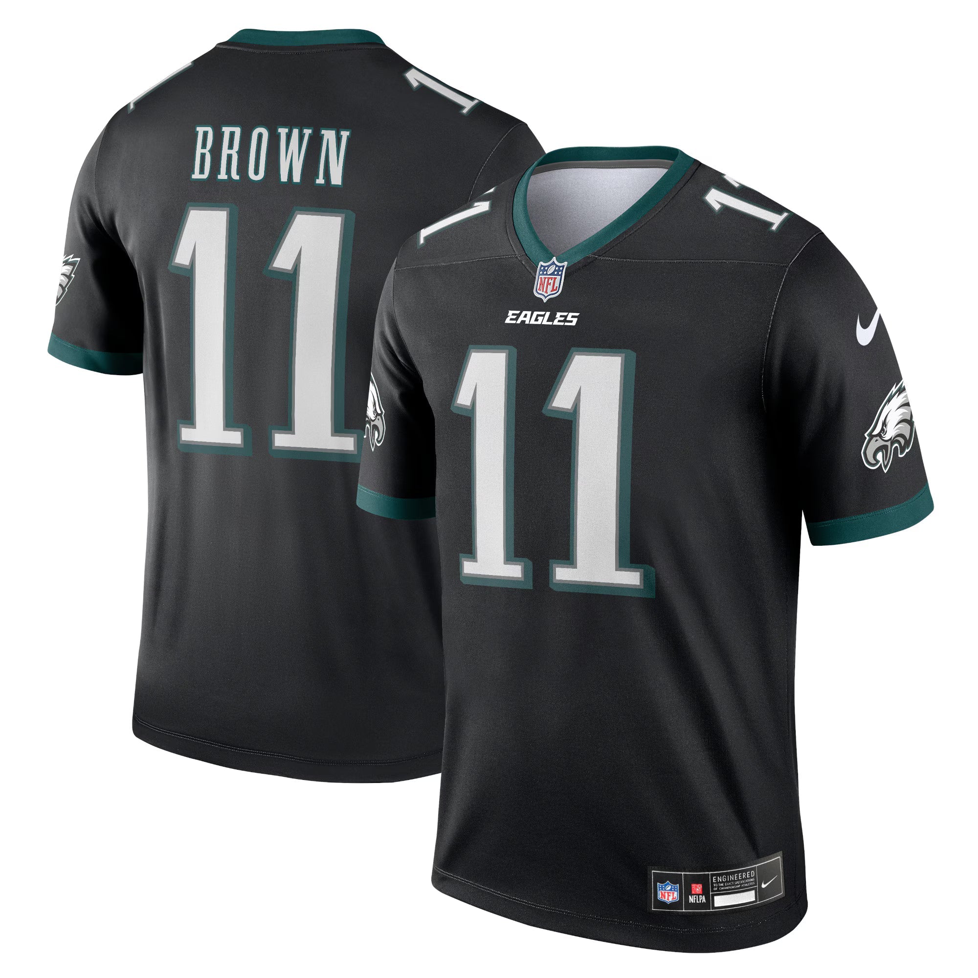 Philadelphia Eagles A.J. Brown Black Legend Player Performance Top