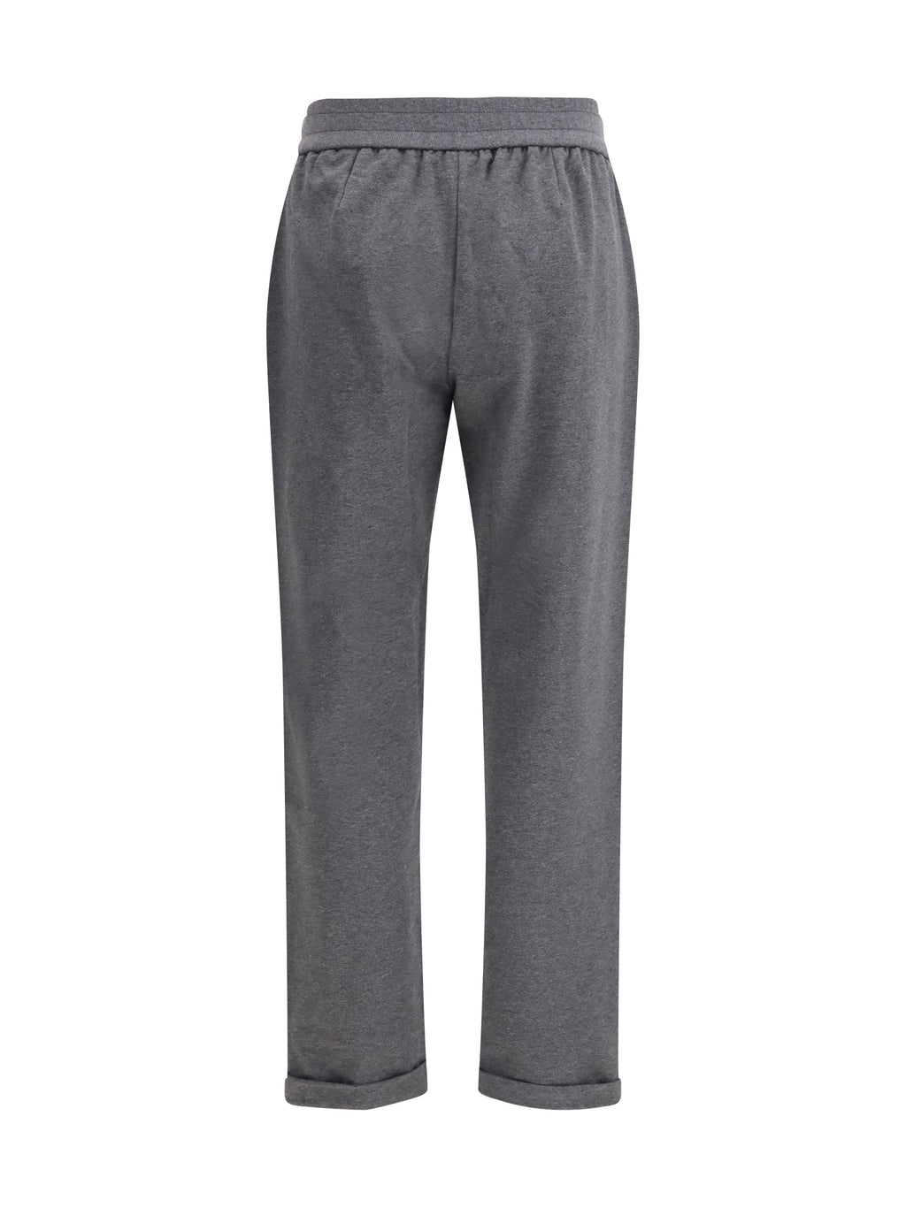 Brunello Cucinelli Women Track Stretch-Fleece Pants With Monili Detailing