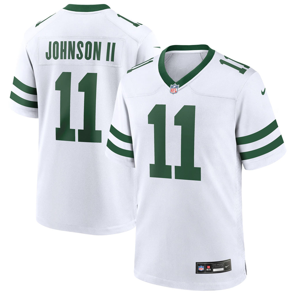New York Jets Jermaine Johnson II Legacy White Game Jersey