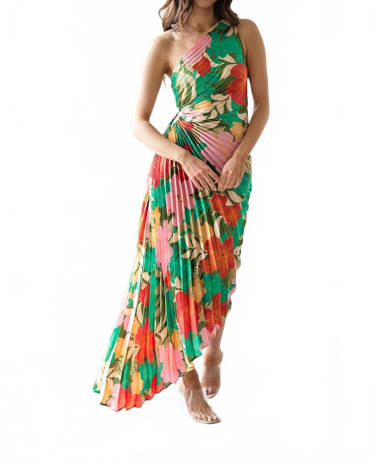 Faith Dress In Green