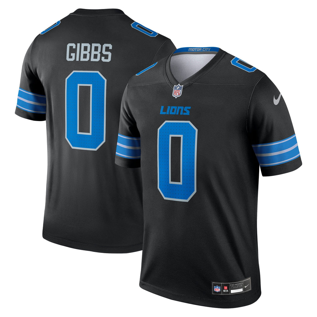 Detroit Lions Jahmyr Gibbs Black Legend Player Performance Top