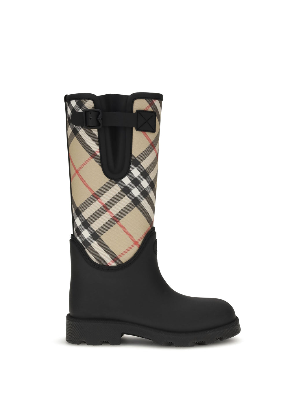 Burberry Women Marsh Stamp Rubber High Boots