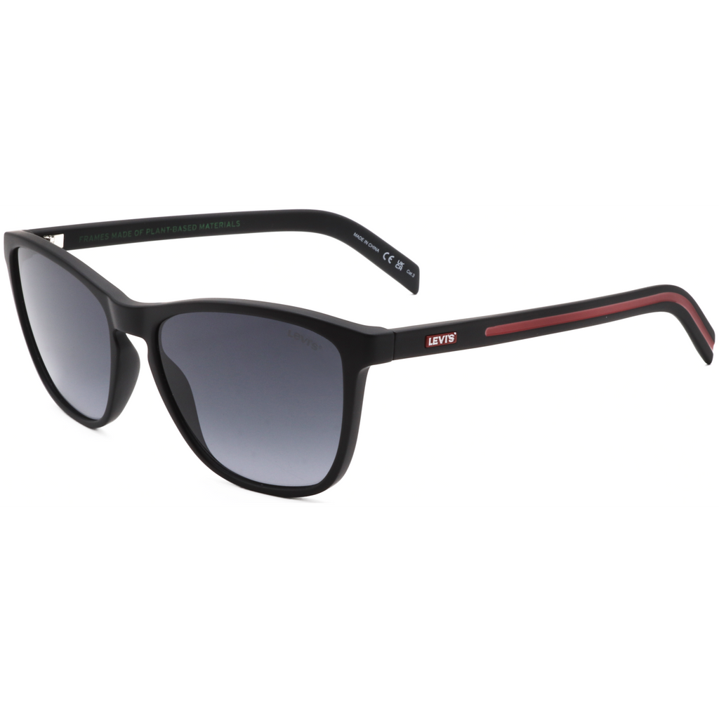 Levi's Men's 57 mm Black Sunglasses