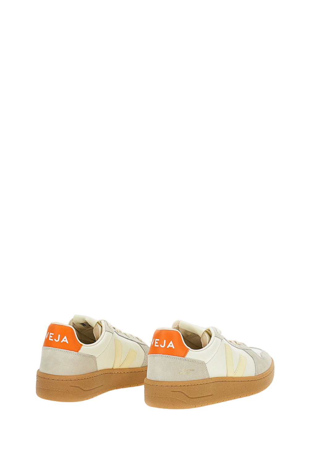 White V82 Leather Sneakers