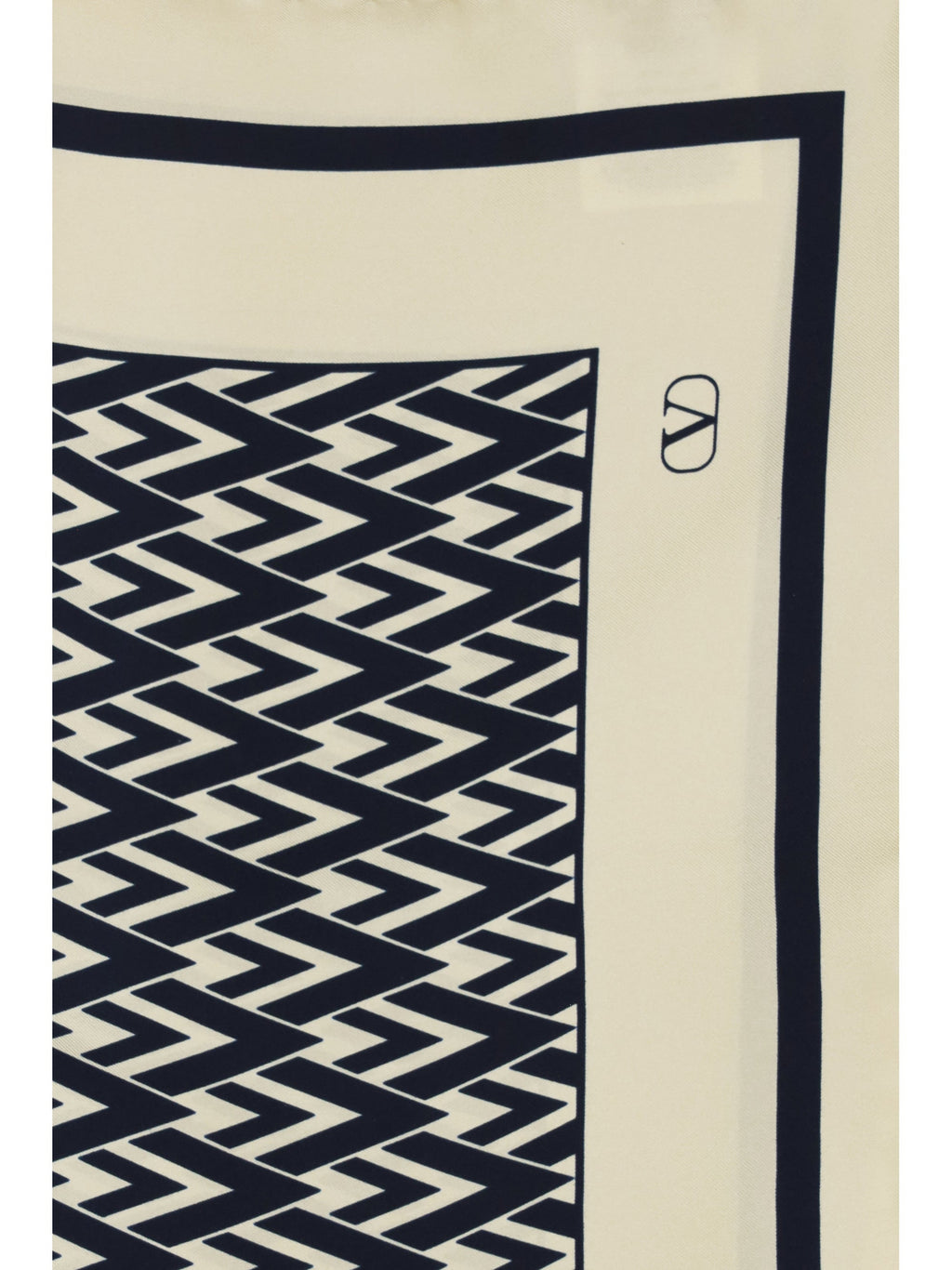 Valentino Garavani Women Toute La V Silk Scarf