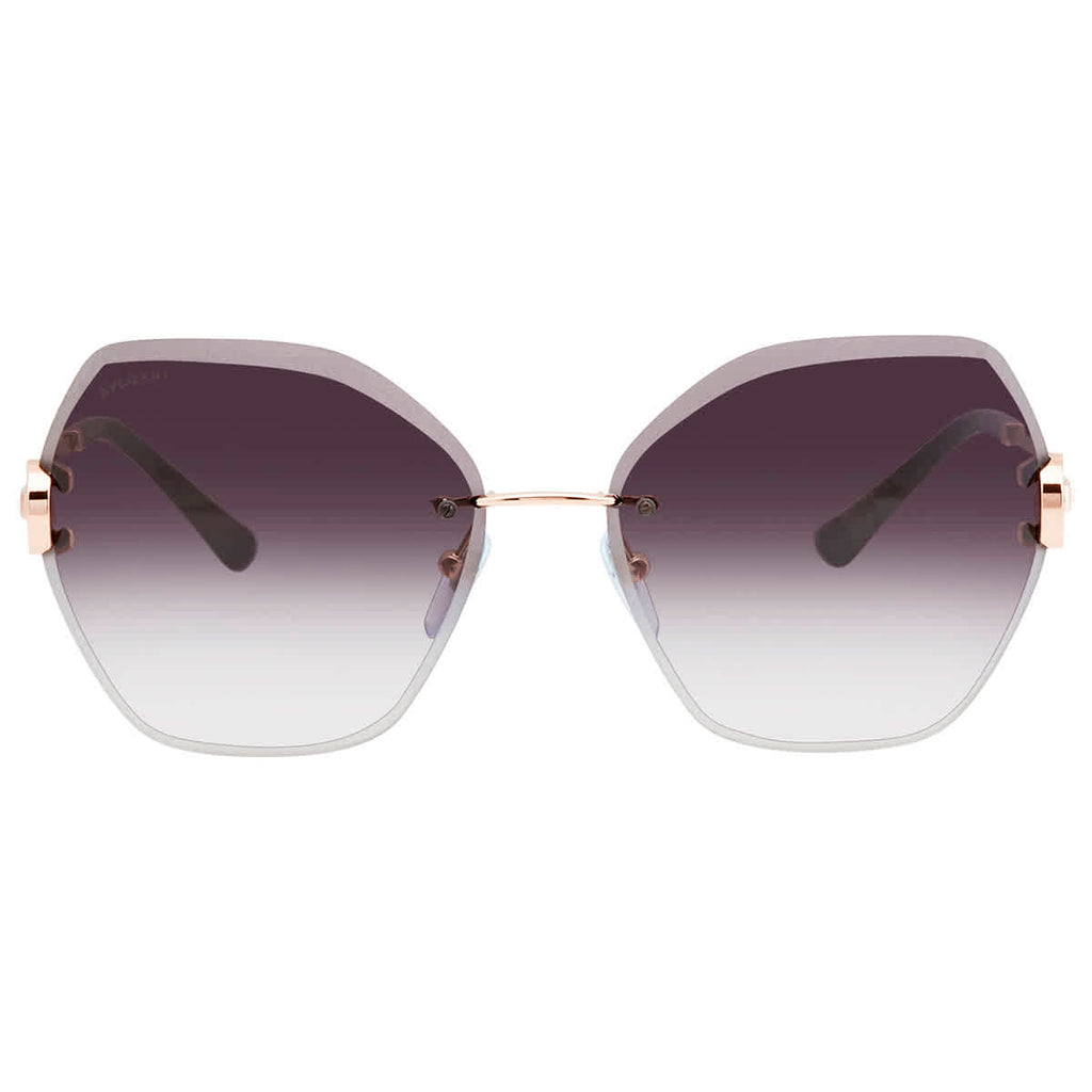 Bvlgari Serpenti Grey Gradient Butterfly Ladies Sunglasses BV6105B 20148G 62