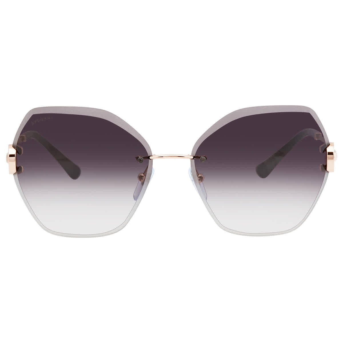 Bvlgari Serpenti Grey Gradient Butterfly Ladies Sunglasses BV6105B 20148G 62