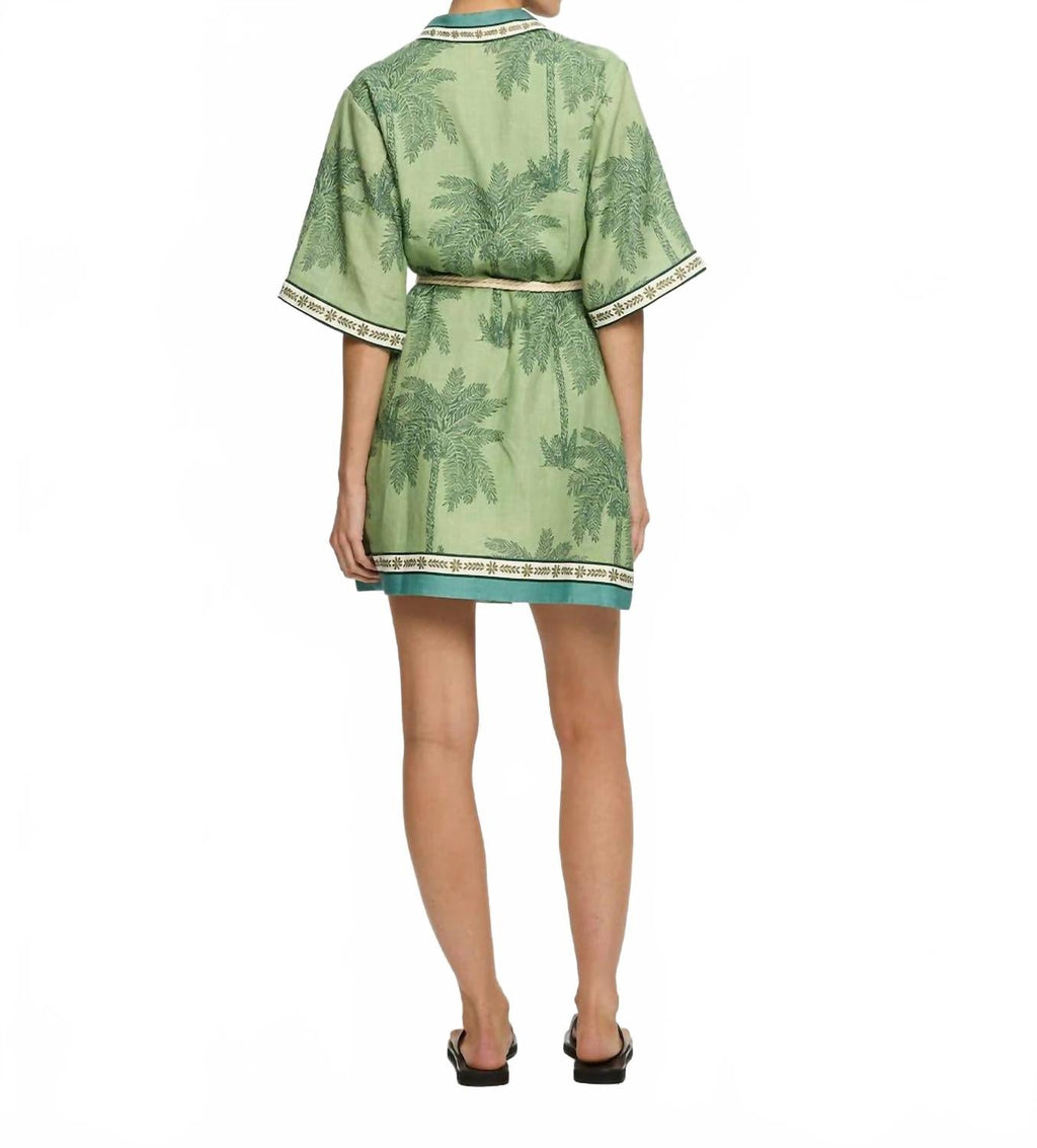 Mini Shirt Dress In Alani