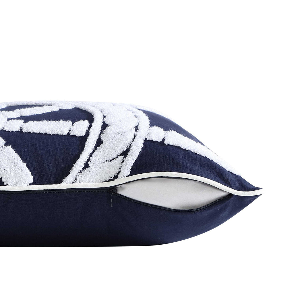 Nautica Ships Wheel Decorative Pillow