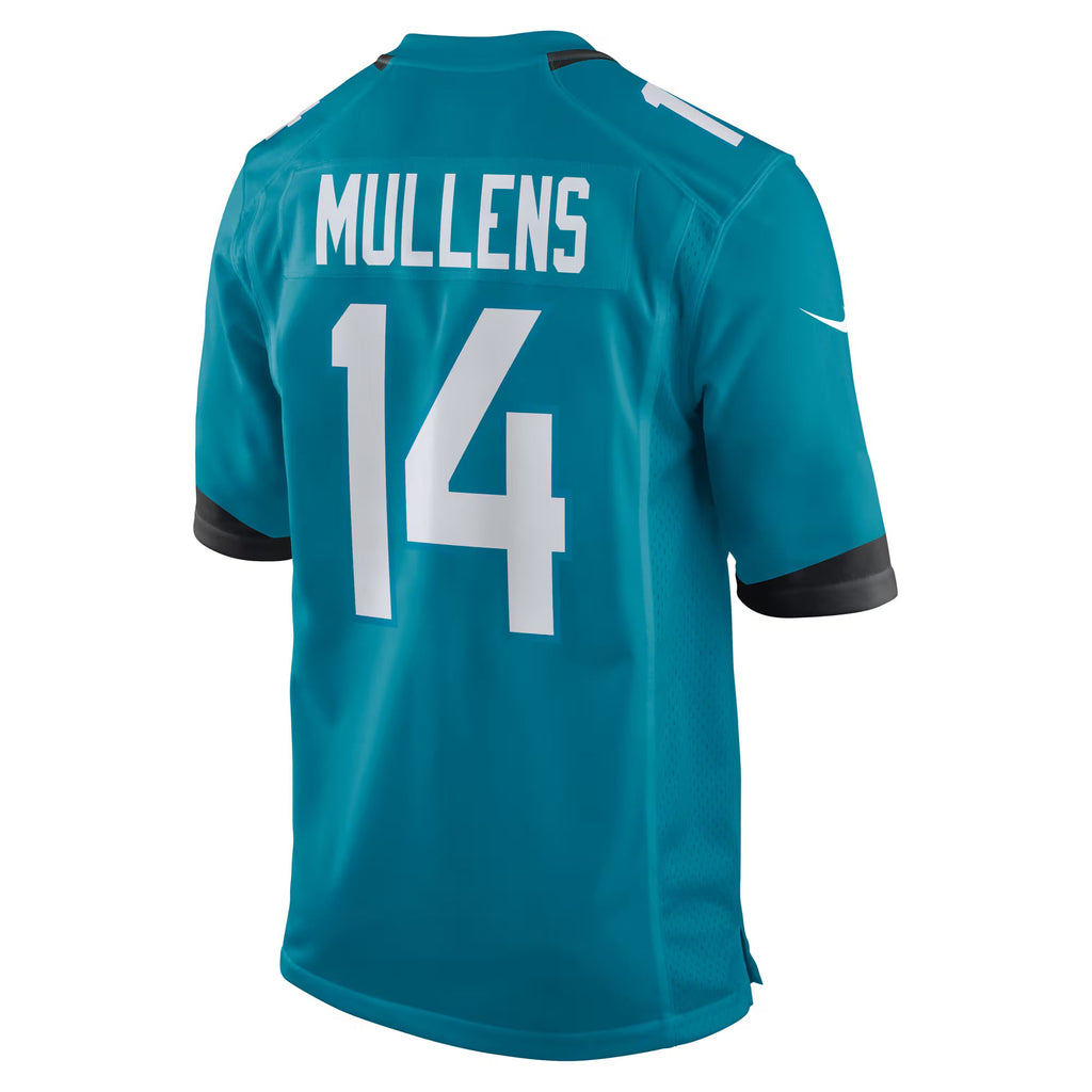 Jacksonville Jaguars Nick Mullens Teal Team Game Jersey