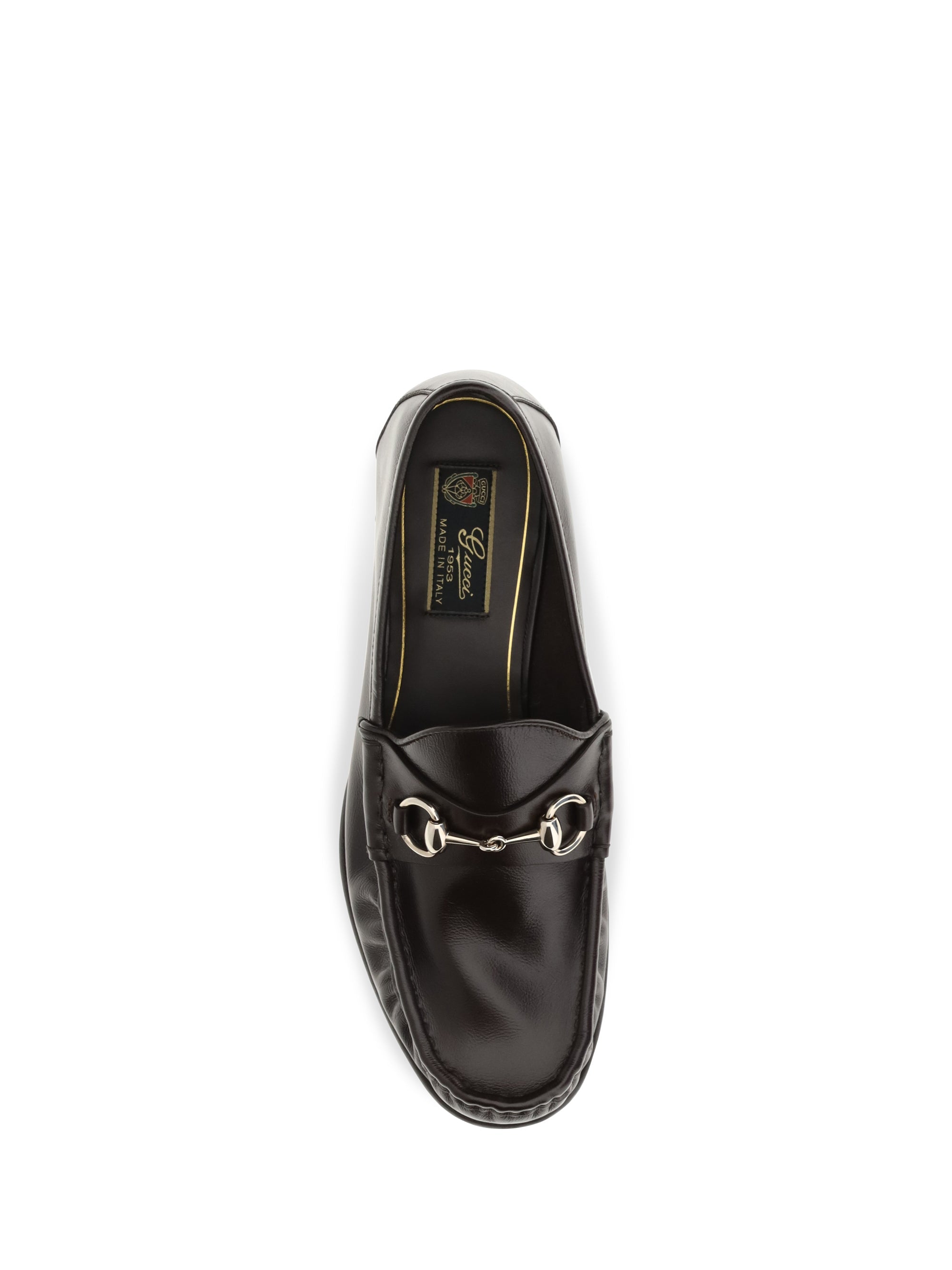Gucci Men Lugano Leather Loafers