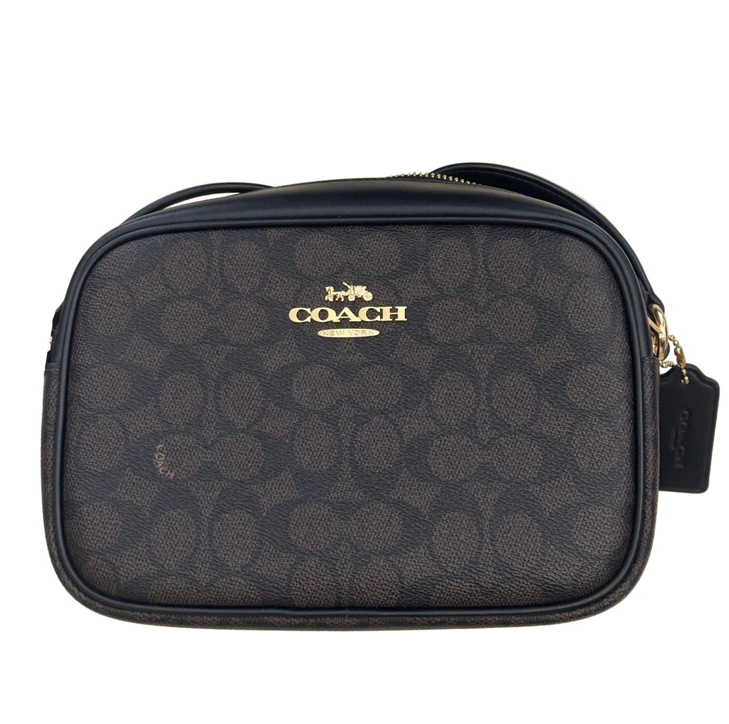 NWT Coach Medium Jamie Camera Crossbody Bag In Signature Canvas