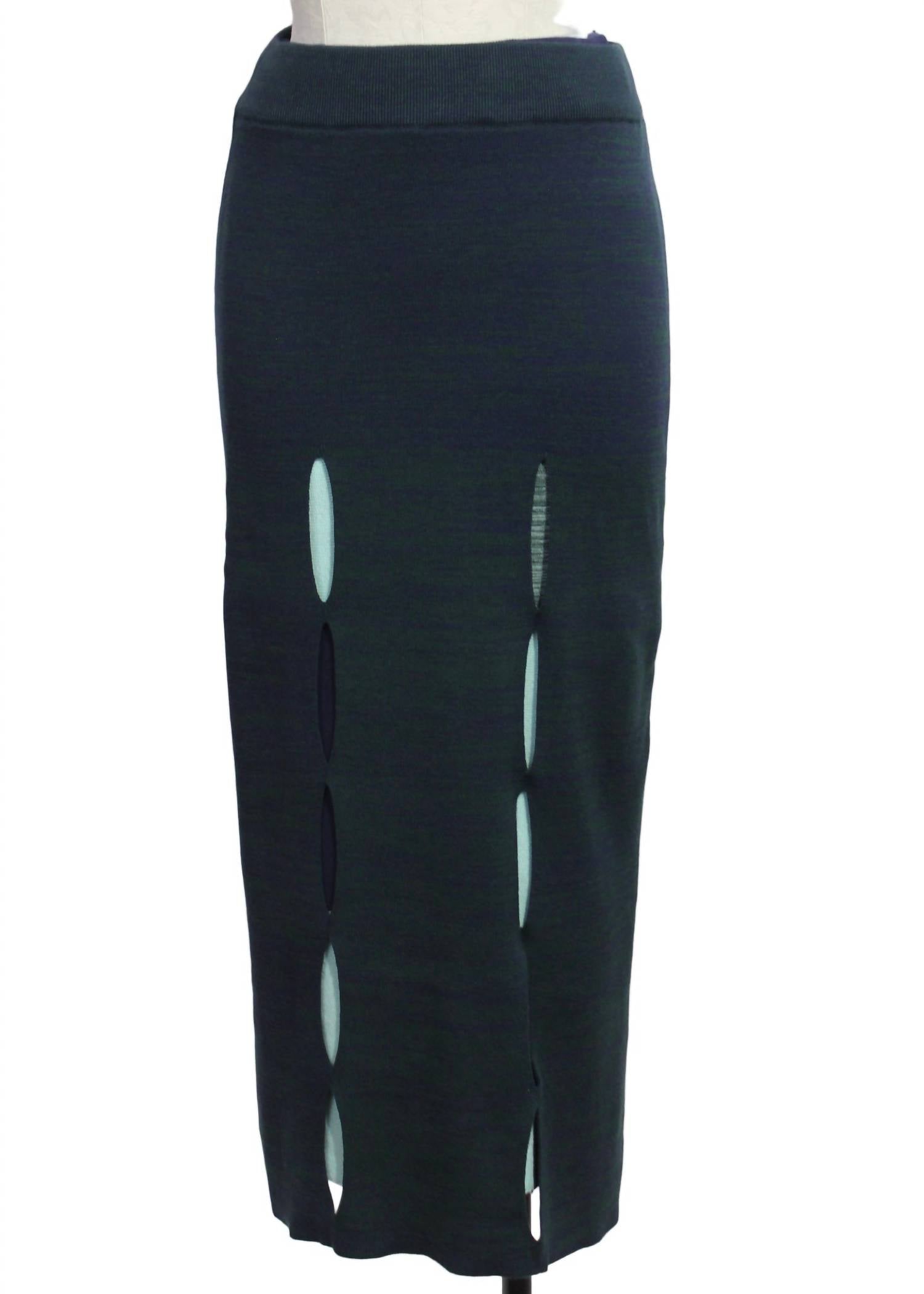 Ibana Gots Midi Skirt In Navy