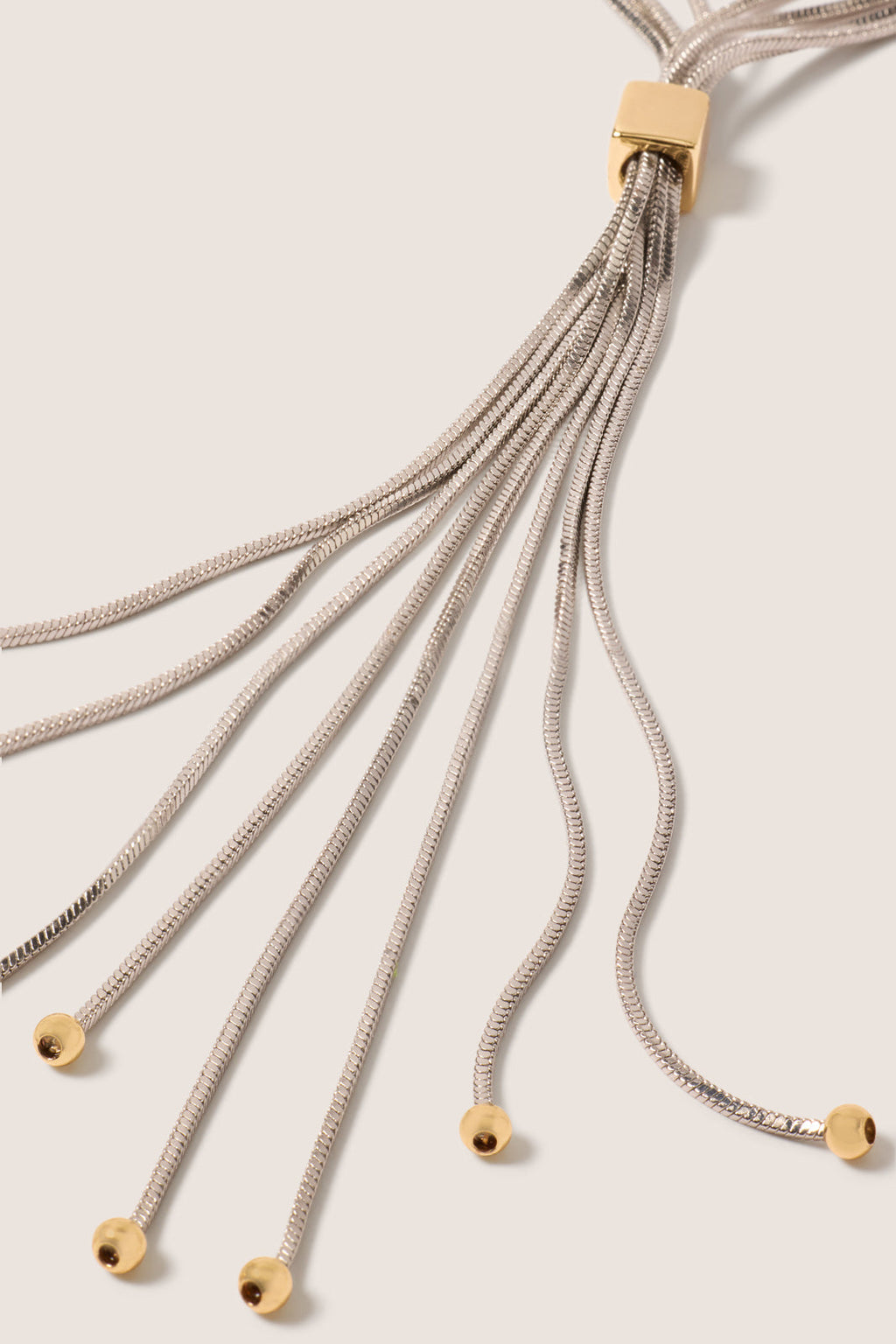 Women's Ivy Two Tone Y Necklace