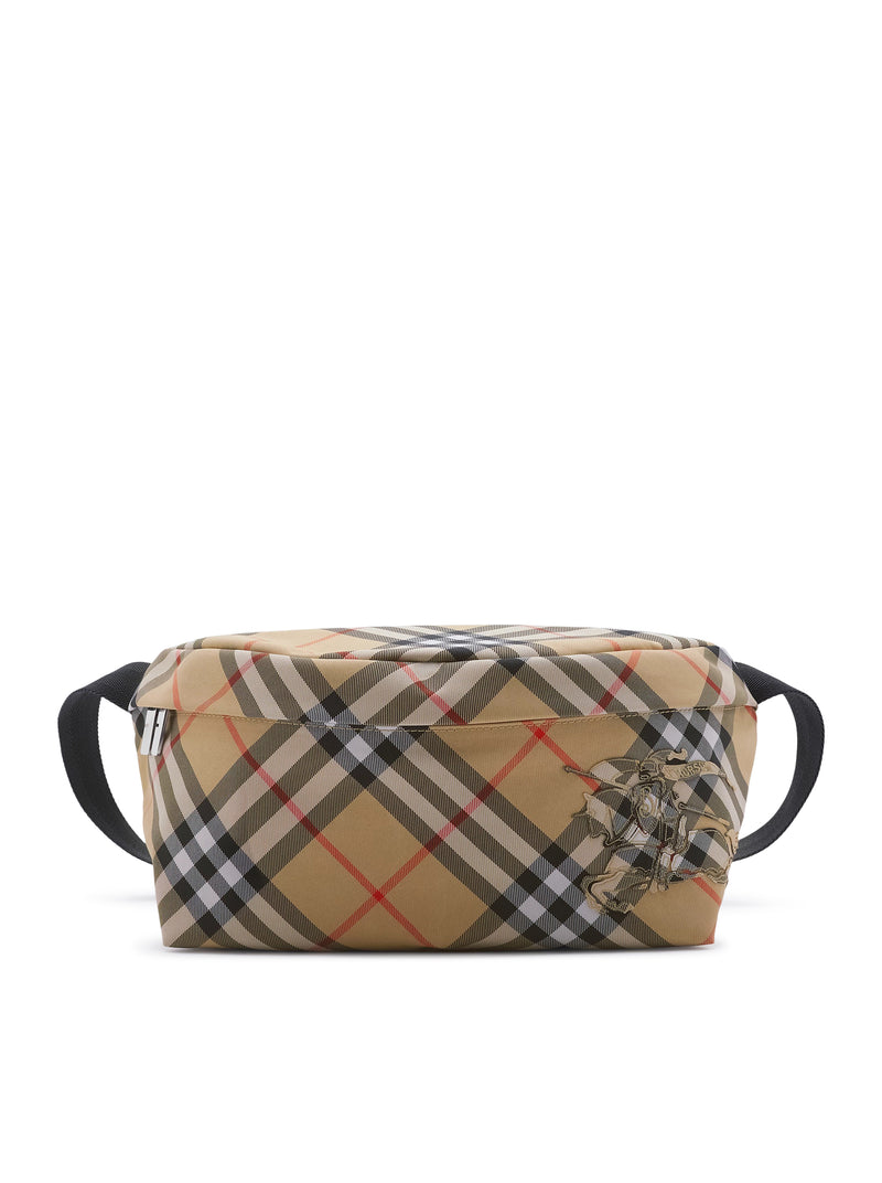Burberry Men Nylon Bag With Ekd Logo