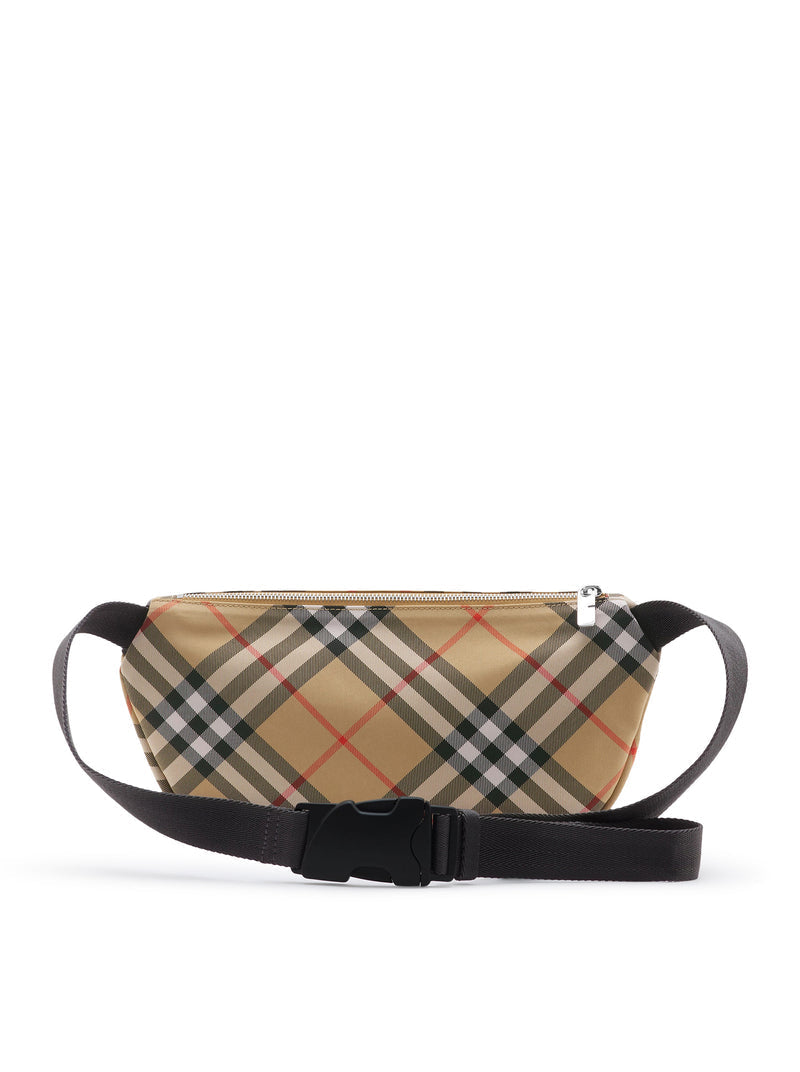 Burberry Men Nylon Bag With Ekd Logo