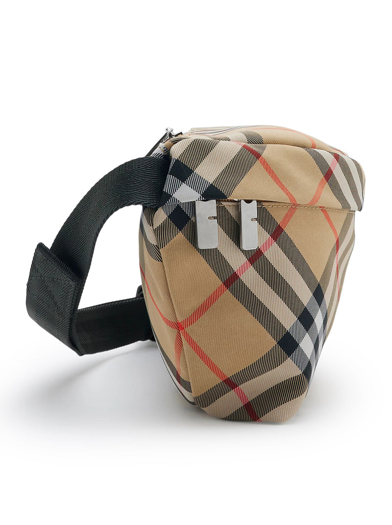 Burberry Men Nylon Bag With Ekd Logo