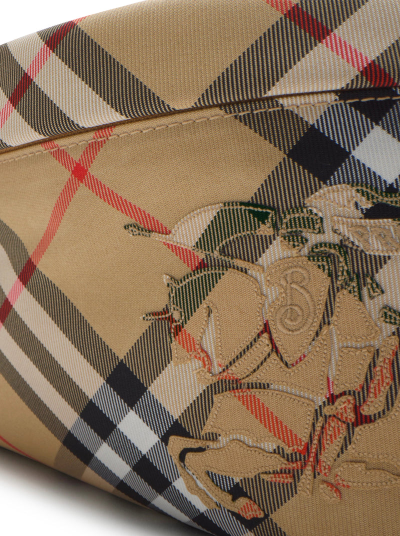 Burberry Men Nylon Bag With Ekd Logo