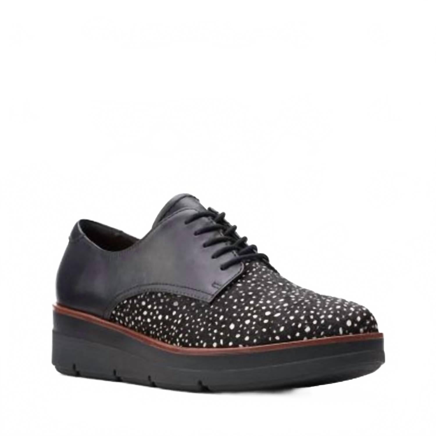 Women's Shaylin Lace Shoes In Black Combi